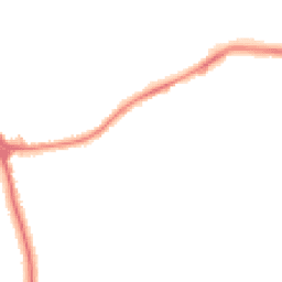 Night-time road noise heatmap for CH46 9QL