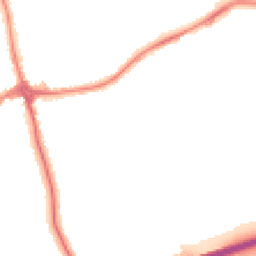 Night-time road noise heatmap for CH46 9QS