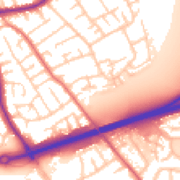 Daytime road noise heatmap for CH46 9QZ