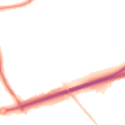Night-time road noise heatmap for CH46 9QZ