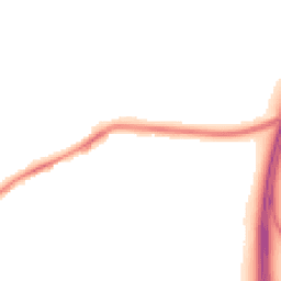 Night-time road noise heatmap for CH46 9SL