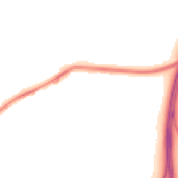 Night-time road noise heatmap for CH46 9SN