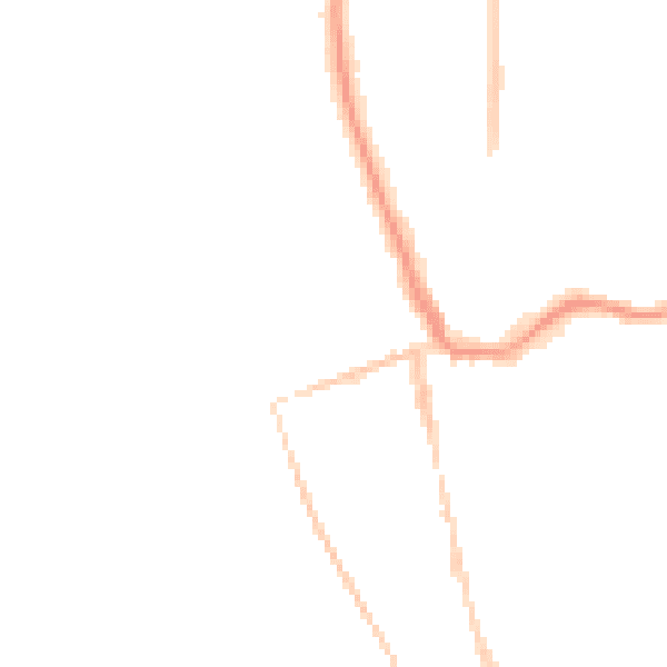Night-time road noise heatmap for CH48 0QF