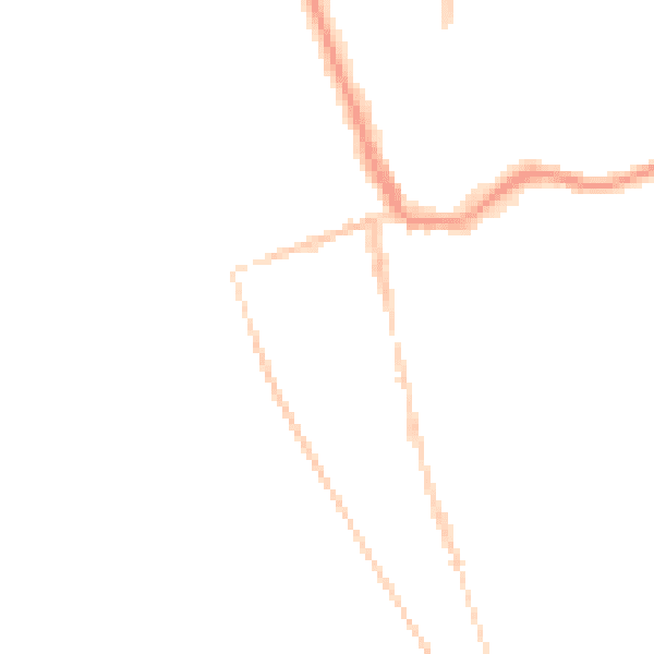 Night-time road noise heatmap for CH48 0QL