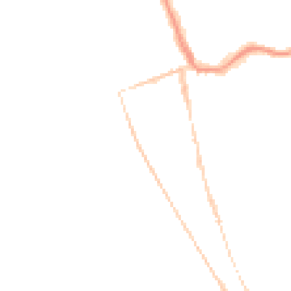 Night-time road noise heatmap for CH48 0QQ