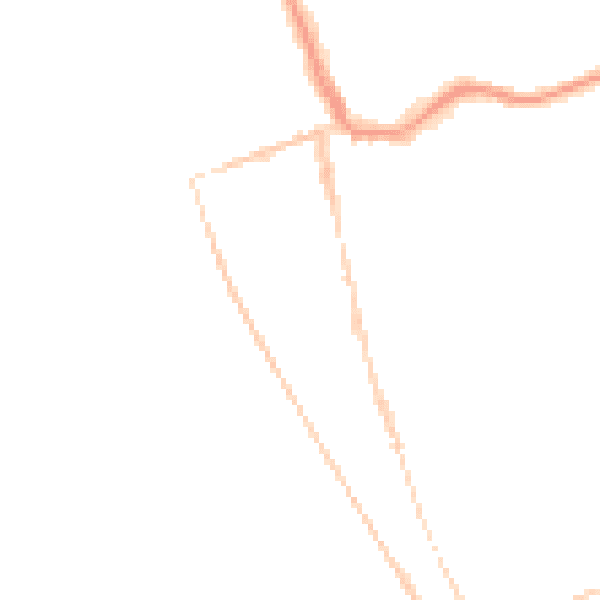 Night-time road noise heatmap for CH48 0QT