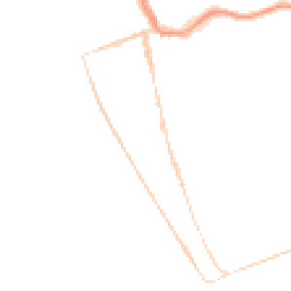 Night-time road noise heatmap for CH48 0QZ