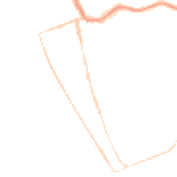 Night-time road noise heatmap for CH48 0RF