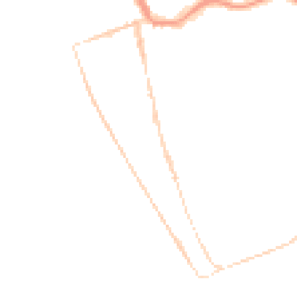 Night-time road noise heatmap for CH48 0RL