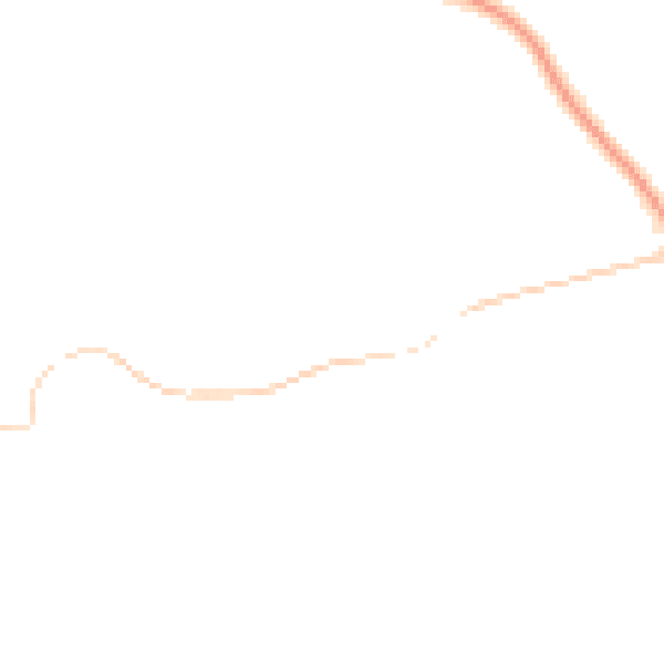 Night-time road noise heatmap for CH48 1LP