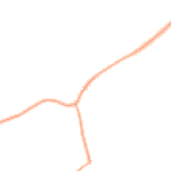 Night-time road noise heatmap for CH48 1PE