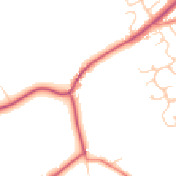 Daytime road noise heatmap for CH48 1PH