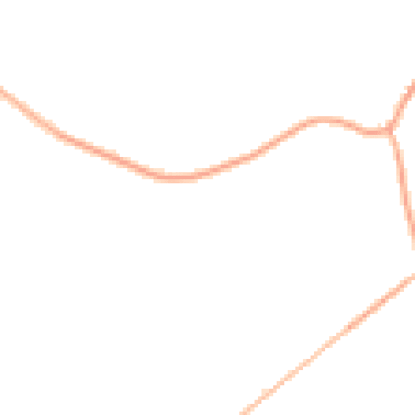 Night-time road noise heatmap for CH48 1PR