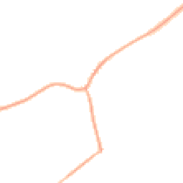 Night-time road noise heatmap for CH48 1QJ