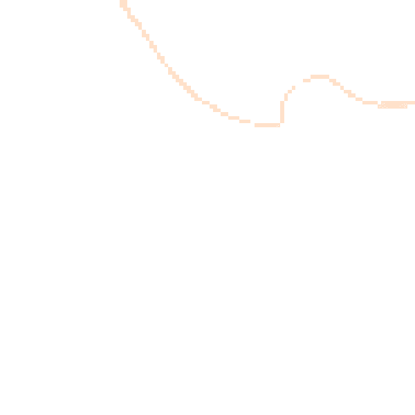 Night-time road noise heatmap for CH48 2JT