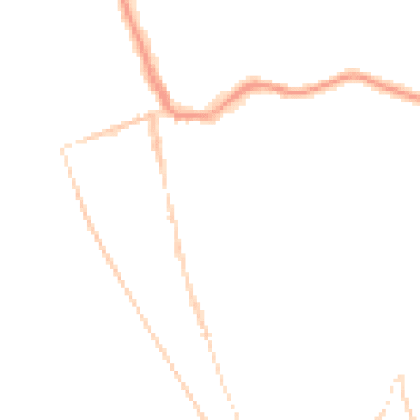 Night-time road noise heatmap for CH48 4DW