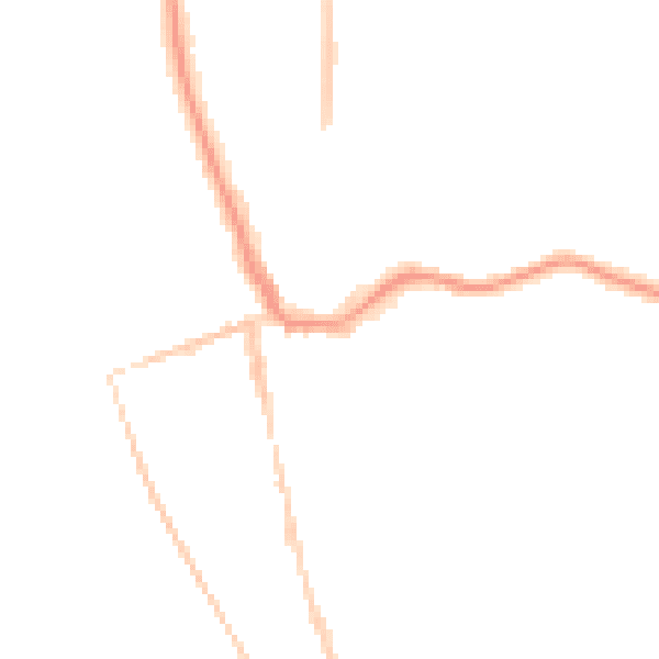 Night-time road noise heatmap for CH48 4EB