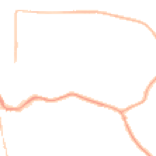 Night-time road noise heatmap for CH48 4ES