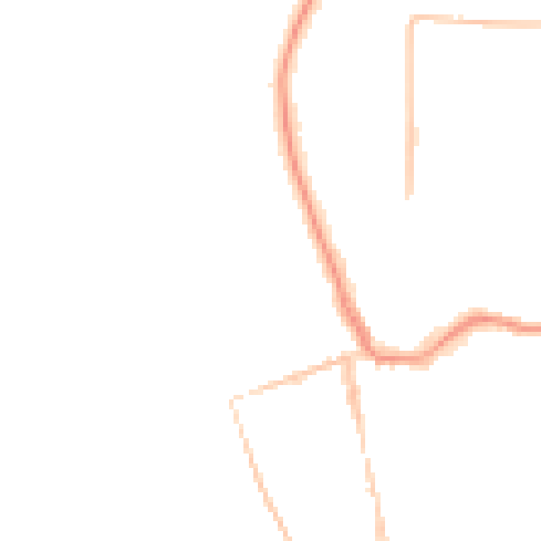 Night-time road noise heatmap for CH48 5DG