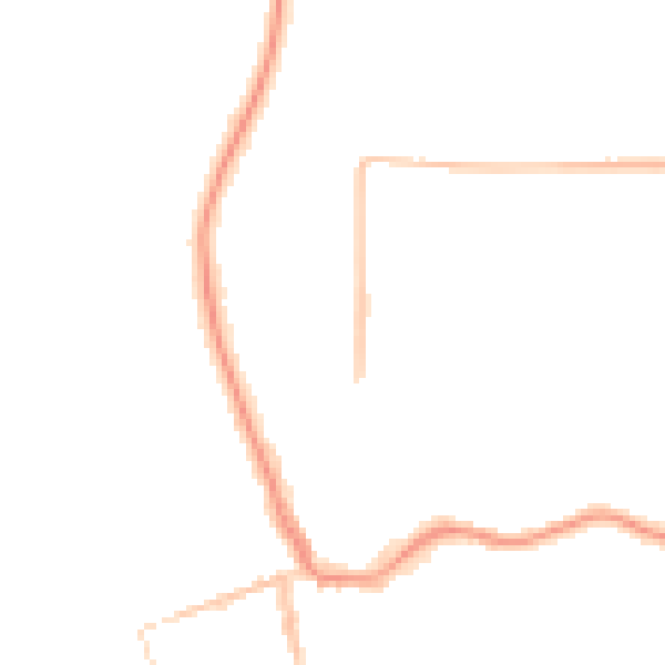 Night-time road noise heatmap for CH48 5HB