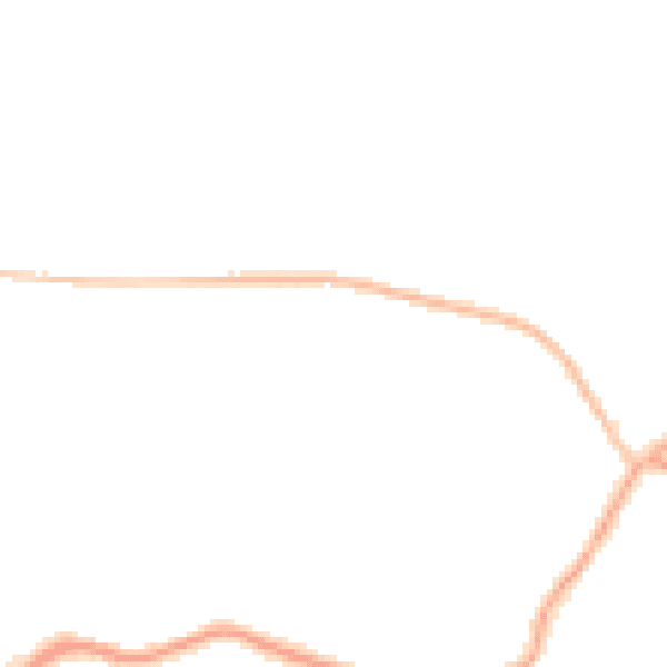 Night-time road noise heatmap for CH48 5JA