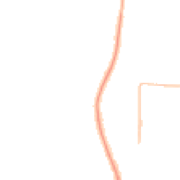 Night-time road noise heatmap for CH48 5JQ