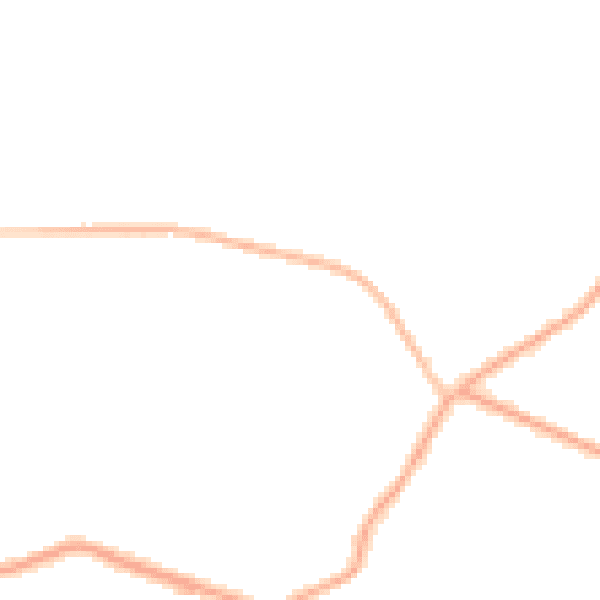 Night-time road noise heatmap for CH48 6DJ