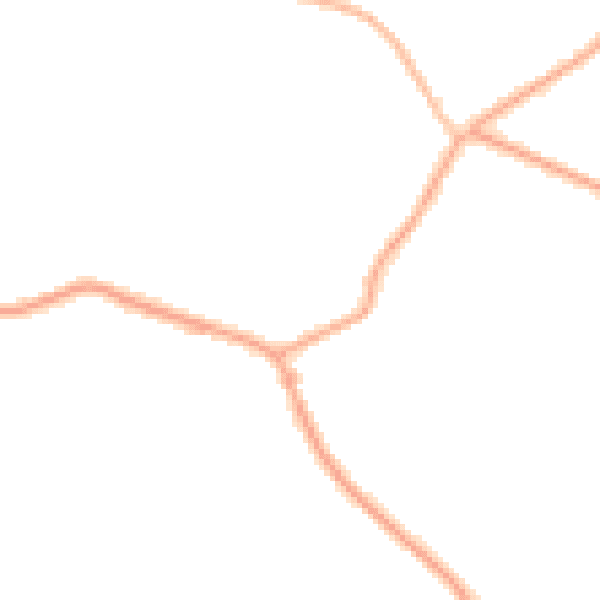 Night-time road noise heatmap for CH48 7EQ