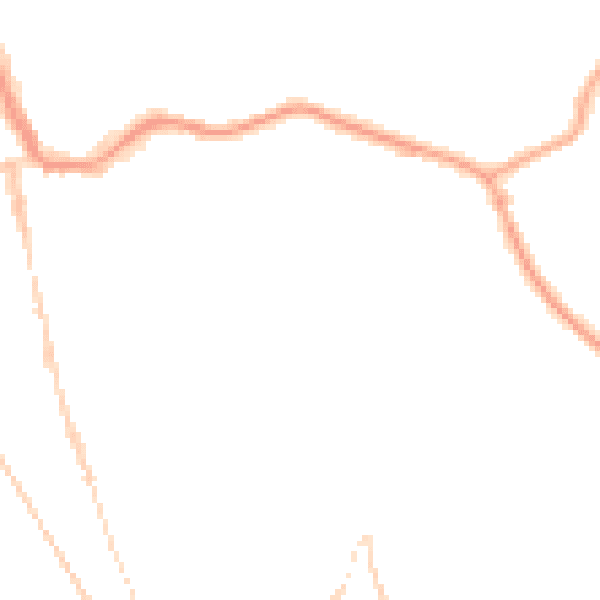 Night-time road noise heatmap for CH48 7EX