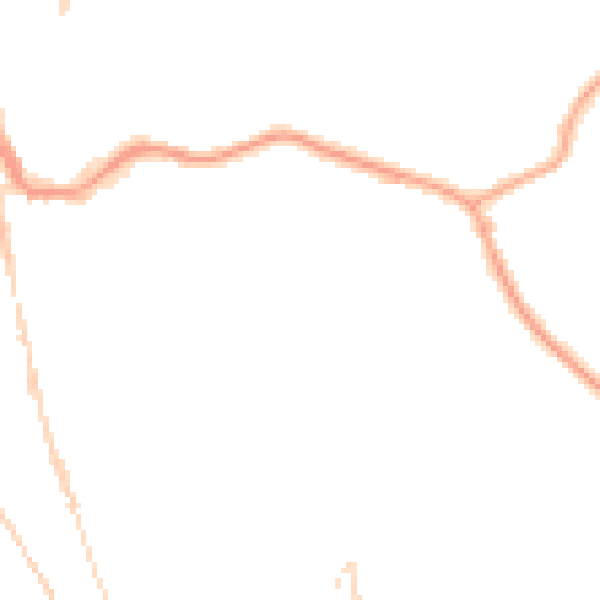 Night-time road noise heatmap for CH48 7HA
