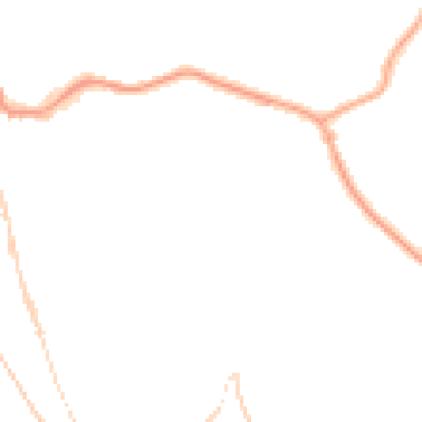 Night-time road noise heatmap for CH48 7HH