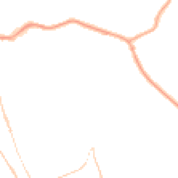 Night-time road noise heatmap for CH48 7HJ