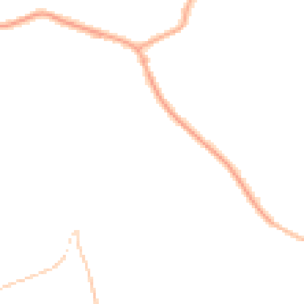 Night-time road noise heatmap for CH48 7HP
