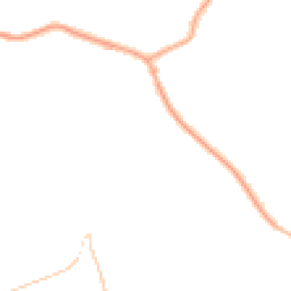 Night-time road noise heatmap for CH48 7HW