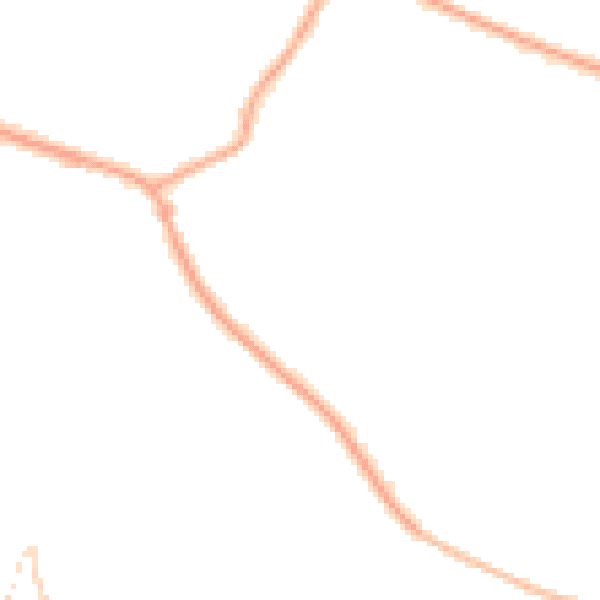 Night-time road noise heatmap for CH48 8AG