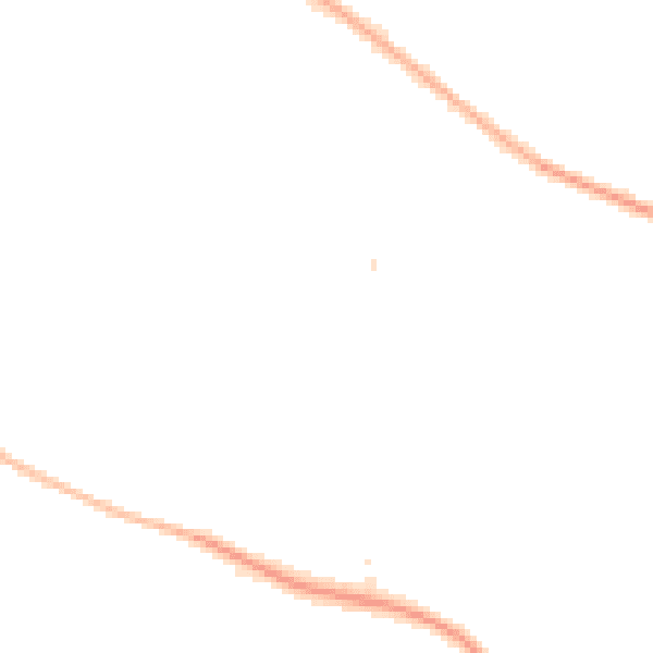 Night-time road noise heatmap for CH48 8BR