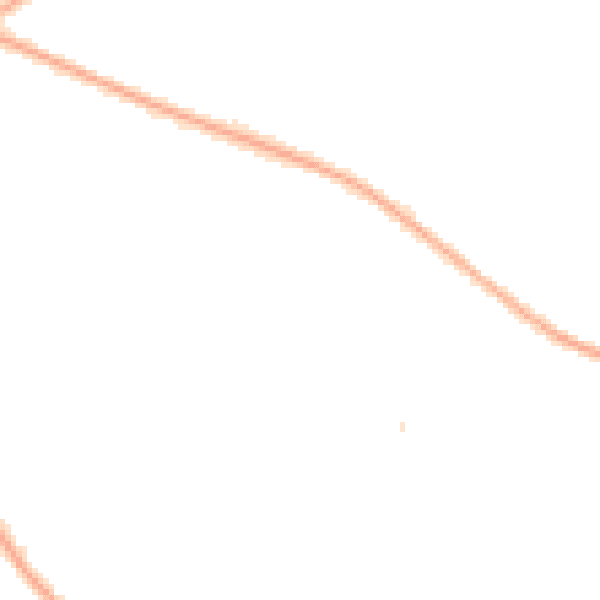Night-time road noise heatmap for CH48 9UW