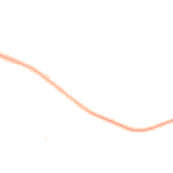 Night-time road noise heatmap for CH48 9XT