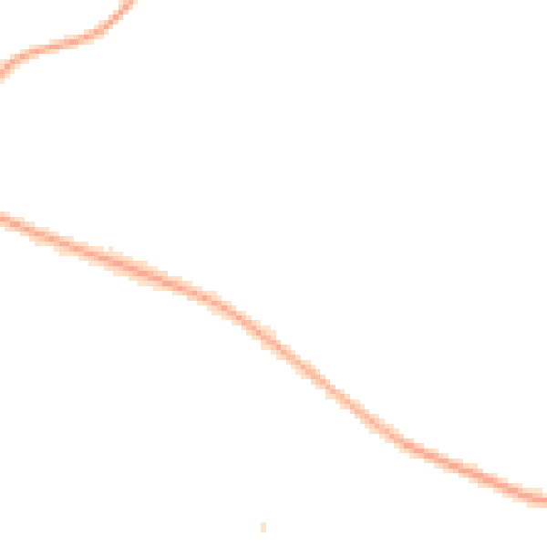 Night-time road noise heatmap for CH48 9YG