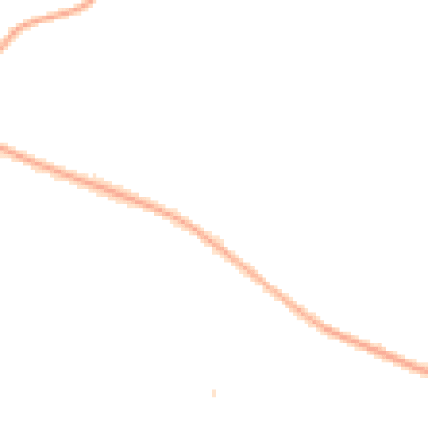 Night-time road noise heatmap for CH48 9YH
