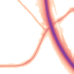 Night-time road noise heatmap for CH49 0TB