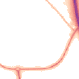 Night-time road noise heatmap for CH49 0TG