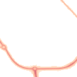 Night-time road noise heatmap for CH49 0TH