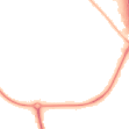 Night-time road noise heatmap for CH49 0TR