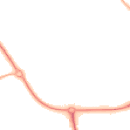 Night-time road noise heatmap for CH49 0UP