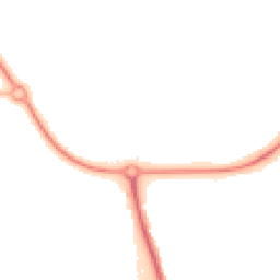 Night-time road noise heatmap for CH49 0UT