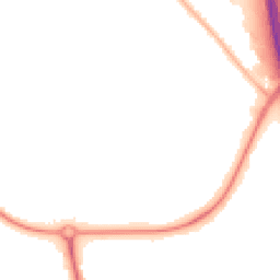 Night-time road noise heatmap for CH49 0UU