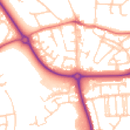 Daytime road noise heatmap for CH49 0XG