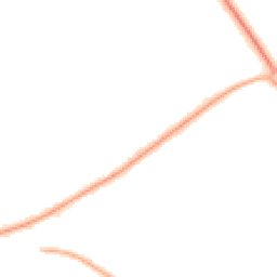 Night-time road noise heatmap for CH49 2NR