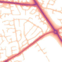 Daytime road noise heatmap for CH49 2NW